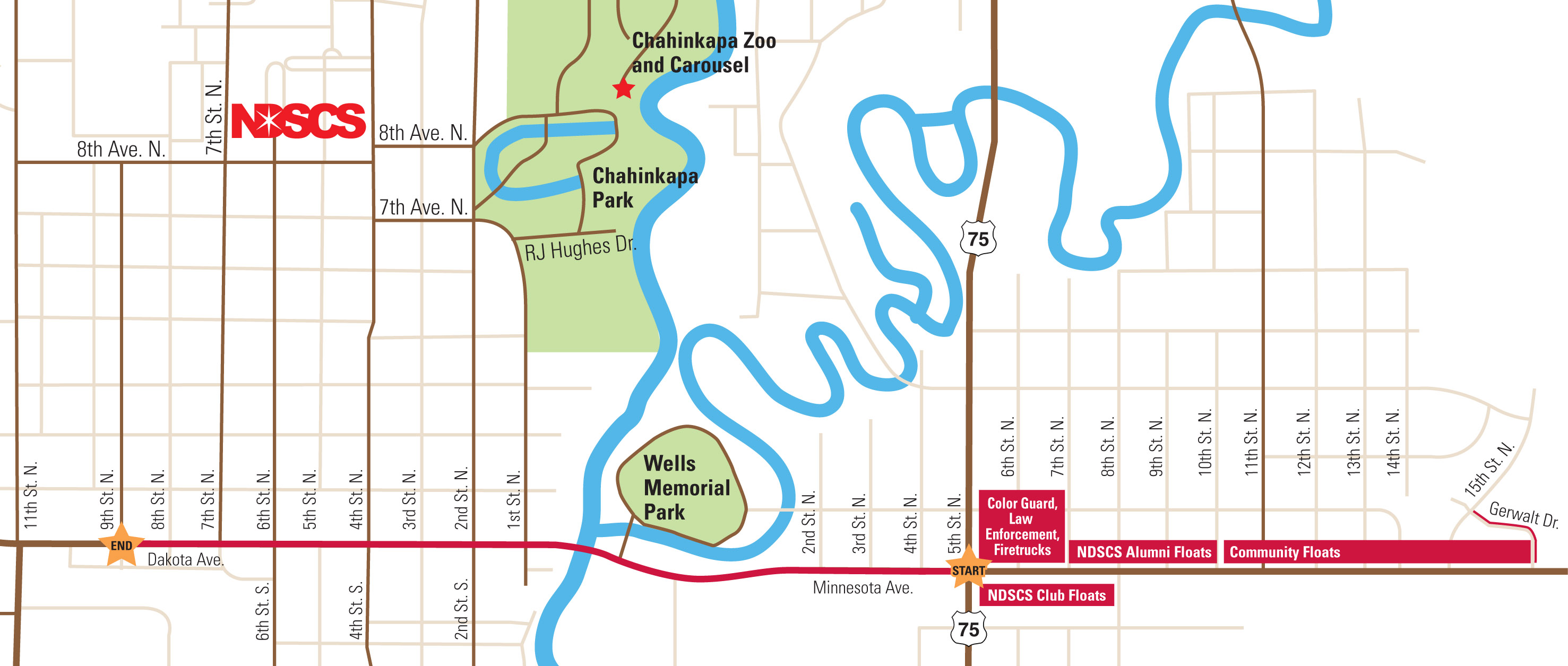 Parade Map 2020