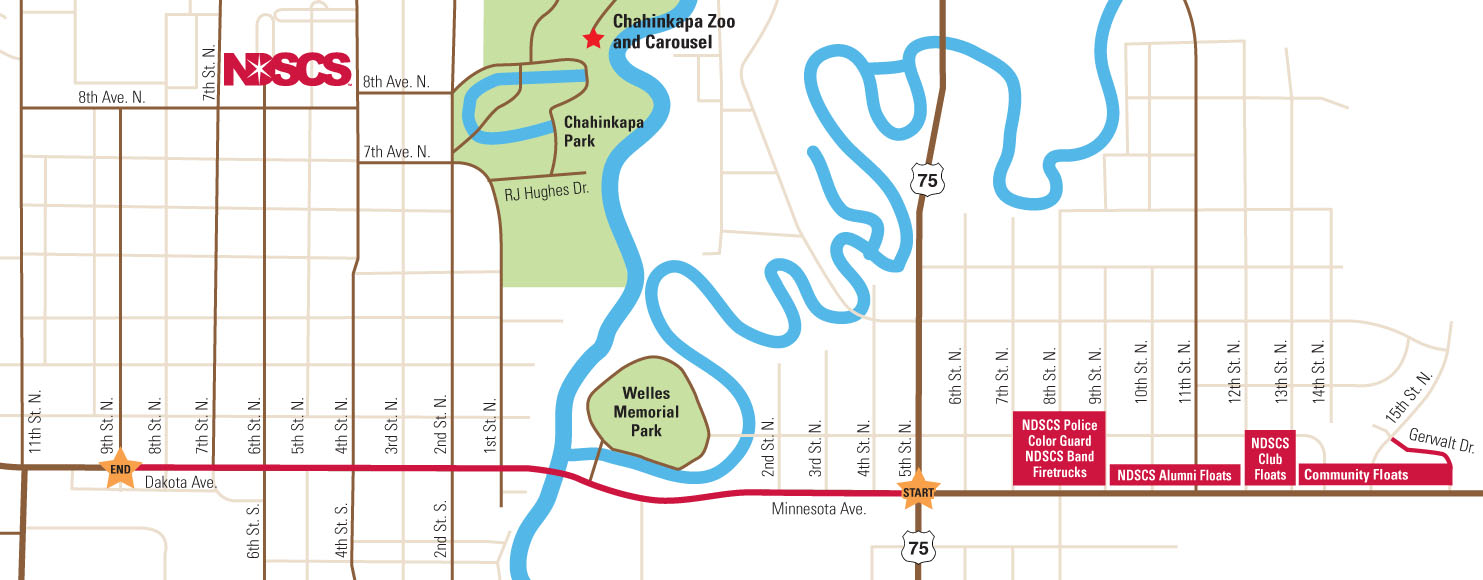 Parade Map 2021