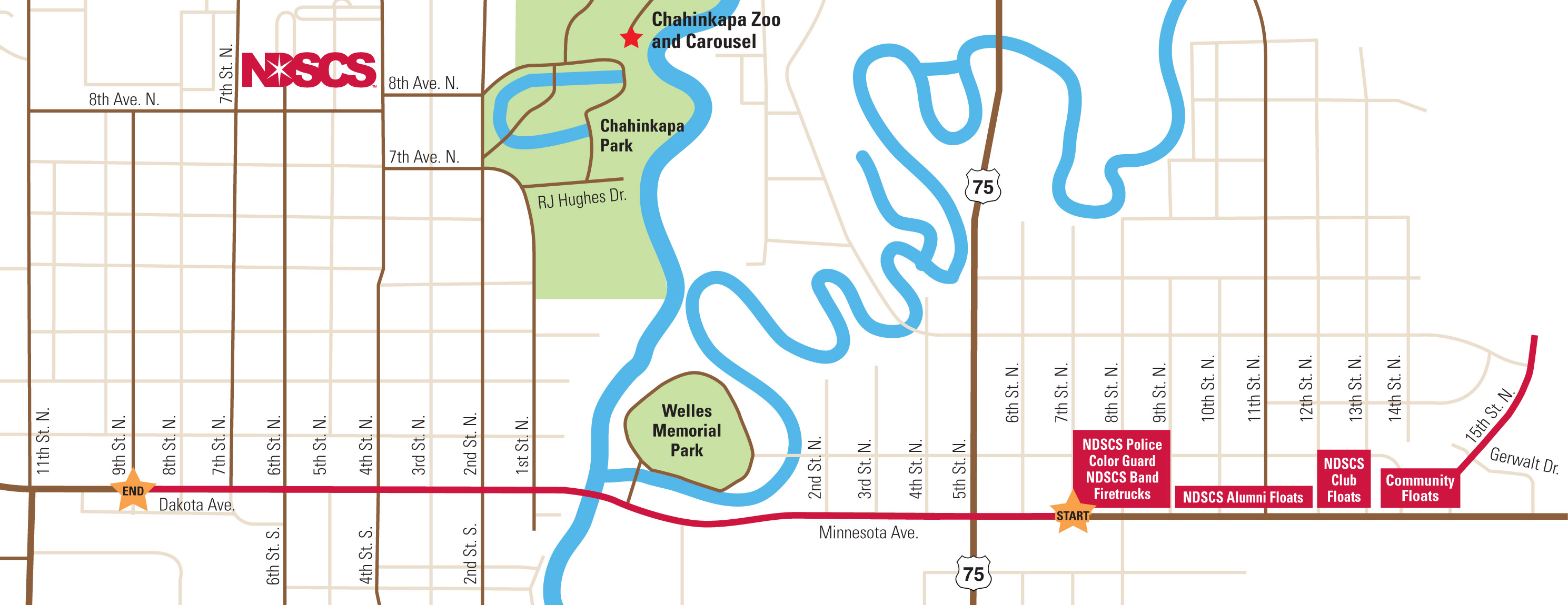 Parade Map 2022