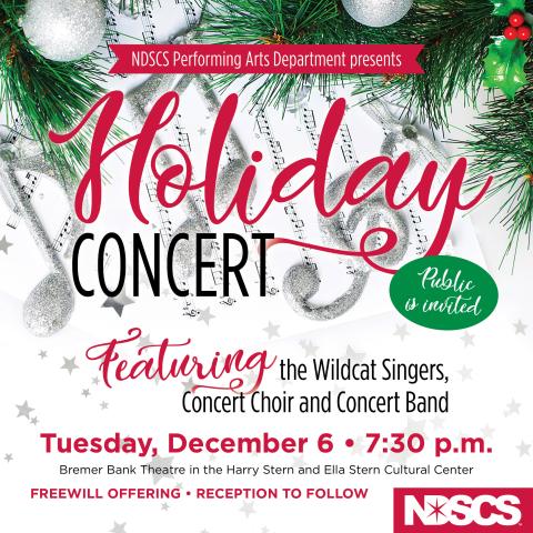 Holiday Concert poster