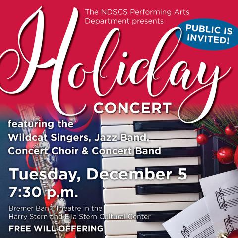 Performing Arts Holiday Concert December 5