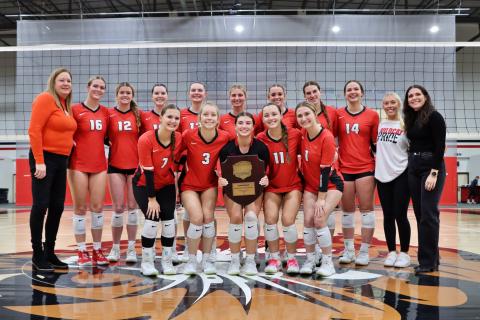 2023-2024 NDSCS Volleyball Team