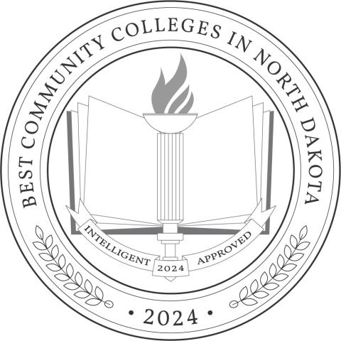Intelligent.com seal for Best Community College in North Dakota