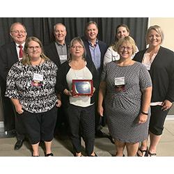 NDSCS Employees with the CTE Director's Award