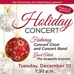 Holiday Concert Poster